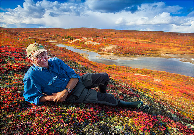 Halle Flygare portrait in the Northwest Territories 